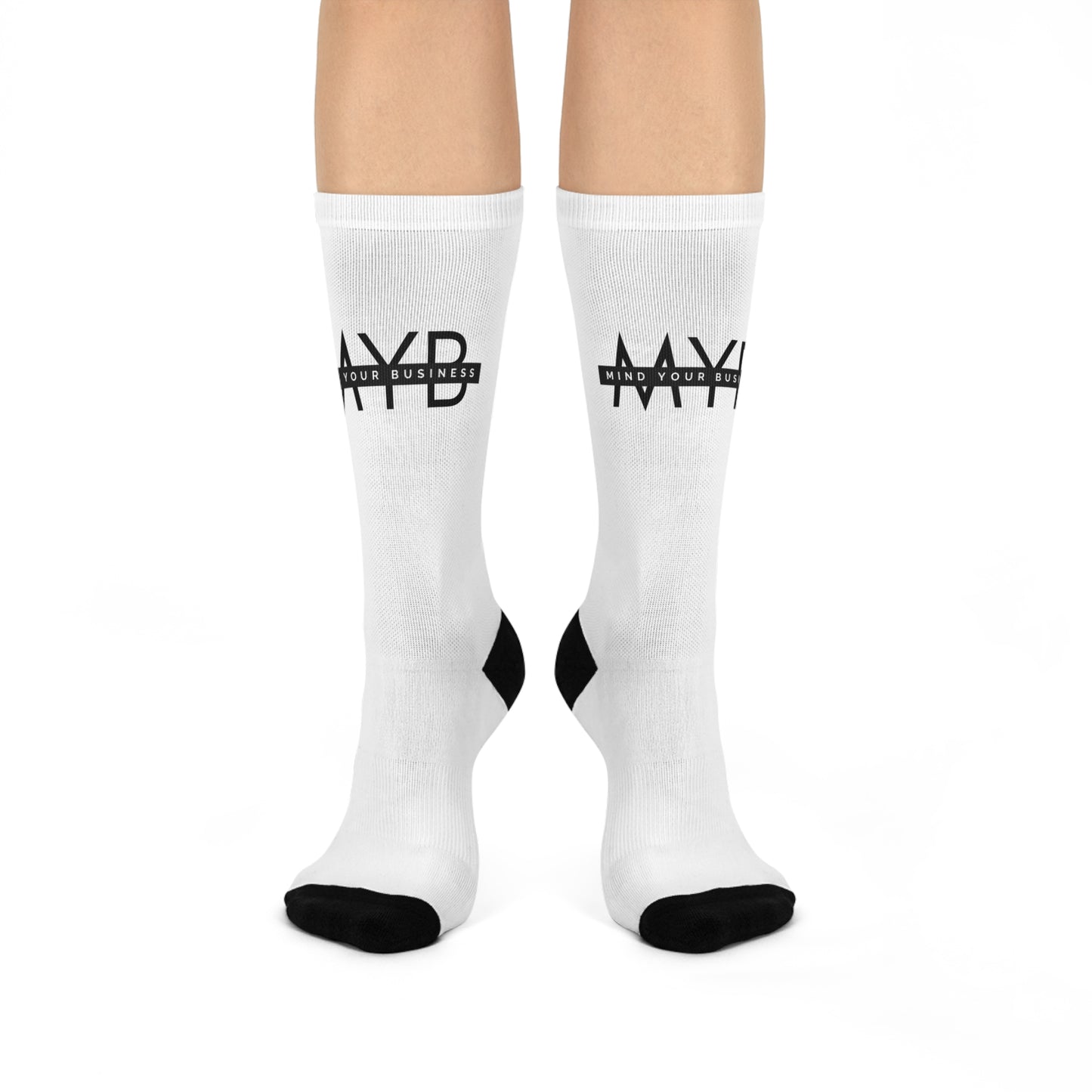 MYB Keep It Moving Cushioned Crew Socks